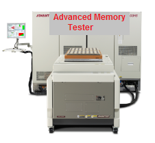 Sample of Advanced Memory Tester by Advantest Inc.