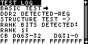 Test Log DDR2 start