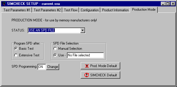 Production Mode Image